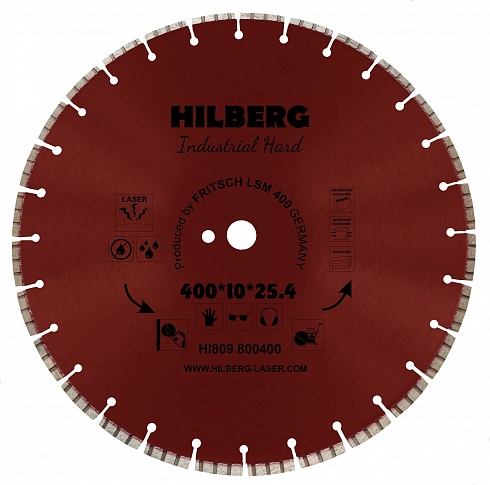 400 Hilberg Industrial Hard 400*10*25.4/12 mm hilberg