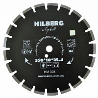 350 Диск алмазный по асфальту Hilberg Laser 350*10*25.4/12 mm hilberg