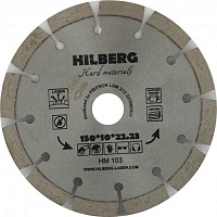 150 Hilberg Hard Materials Лазер 150*10*22.23 mm сегментные