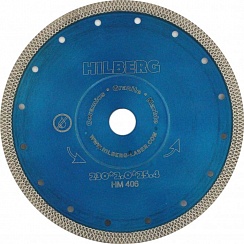 230 Hilberg Ультратонкий турбо X тип 230*10*25.4 Толщина реж. кромки 2 mm (переходное кольцо на 22.23) сплошные