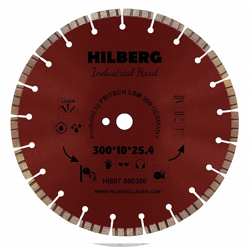 300 Hilberg Industrial Hard 300*10*25.4/12 mm hilberg