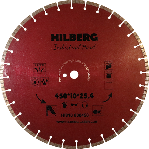 450 Hilberg Industrial Hard 450*10*25.4/12 mm hilberg