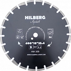 400 Диск алмазный по асфальту Hilberg Laser 400*11*25.4/12 mm сегментные