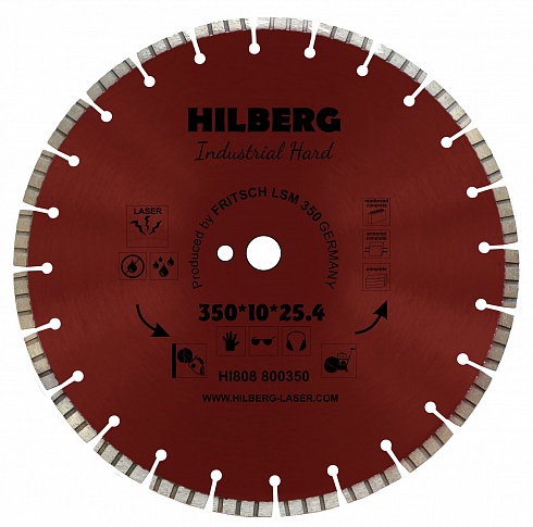 350 Hilberg Industrial Hard 350*10*25,4/12 mm hilberg