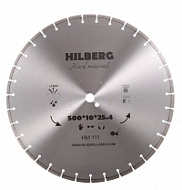 500 Hilberg Hard Materials Лазер 500*10*25.4/12 mm сегментные